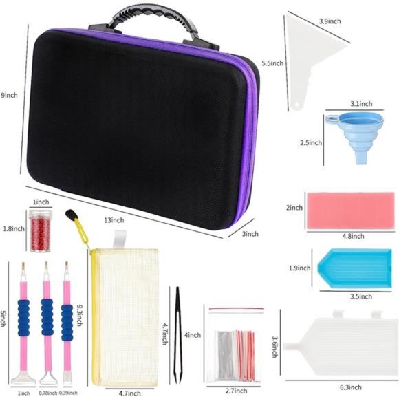 Diamond Painting Storage Containers 60 Slots Diamond Painting Accessories - Picture 5 of 7